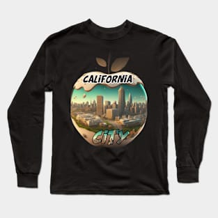 California City Of United States Long Sleeve T-Shirt